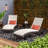 Ardoin Sun Reclining Chaise Lounge with Cushion and Table-21279973