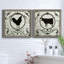 " Berkshire Rooster " 2 - Pieces-296871884-296871856