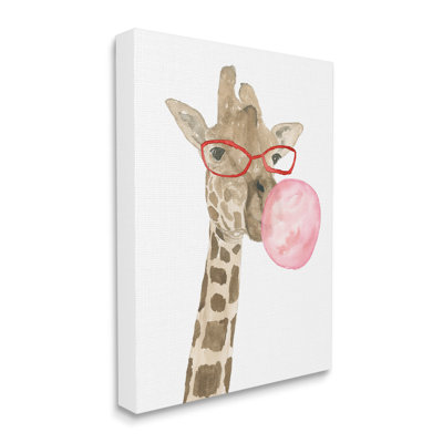 " Fun Giraffe Bubblegum Animal " by Lucille Price