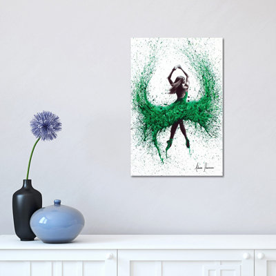 An Emerald Love by Ashvin Harrison - Print on Canvas