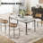 Canice Boucle Upholstered Metal Leg Side Chair (Set of 4)-1415280298