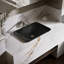 Carillon® Ceramic Rectangular Drop-in Bathroom Sink-14063138