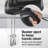 Proctor Silex 5 Speed Hand Mixer Snap-on Storage Case 2 Beaters