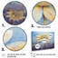 Piscis - marguerite, ensemble d'art mural-108462842-108462845