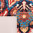 Manado Oriental Blue/Beige Area Rug-546518689