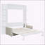 Grand lit escamotable mural avec canapé-1001799400
