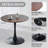 Round Pedestal Dining Set with 2 chairs-1619952283-1619952282