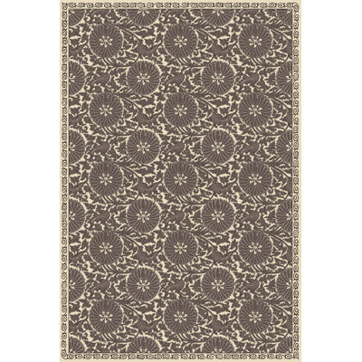 Aleda Vinyl Floral Indoor Rug