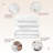 Whisper Organic 100% Organic Cotton Duvet Cover King Size - Naturally Soft Lightweight & Cooling Duvet Cover Set With Decorative Shams - Premium Gots Certified 300 Thread Count Sateen Weave (Twin, White)-117402479-117402478