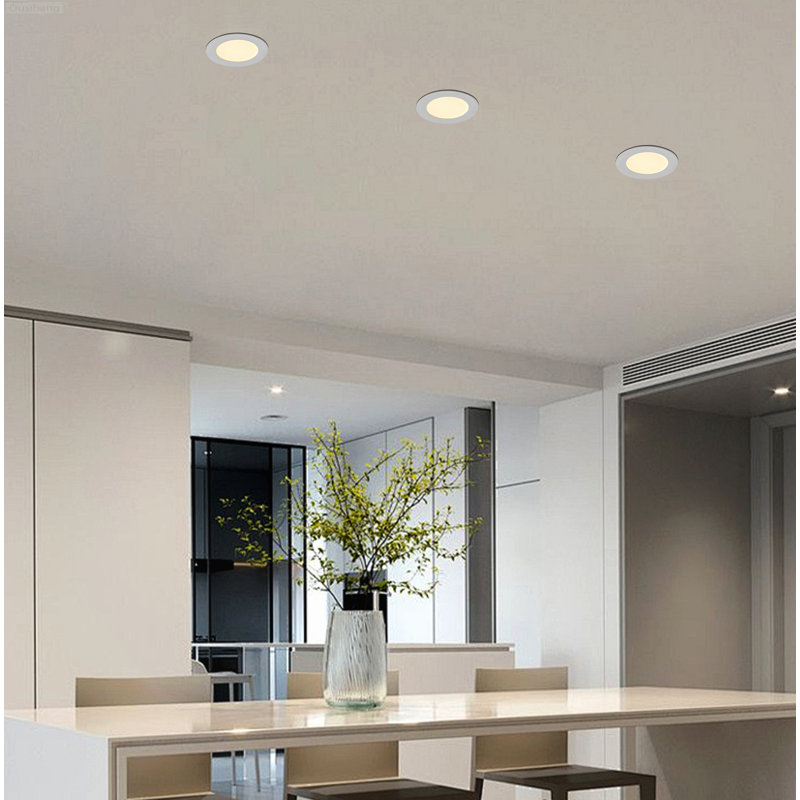 Paquet de 12 luminaires encastrés au choix 4 pouces, 9W