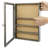 15.6'' H x 11.6'' W Solid Wood Trophy Display Case