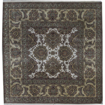 One-of-a-Kind 10'1" Square Wool Area Rug in