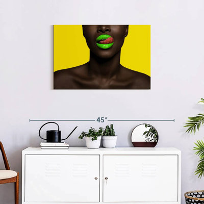 Sexy Green Lips