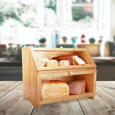 Bernoussi Wood Food Storage Container