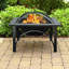 Mccaw Square Steel Fire Pit
