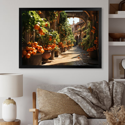 Koleigh, Séville, orange, arbres sur toile