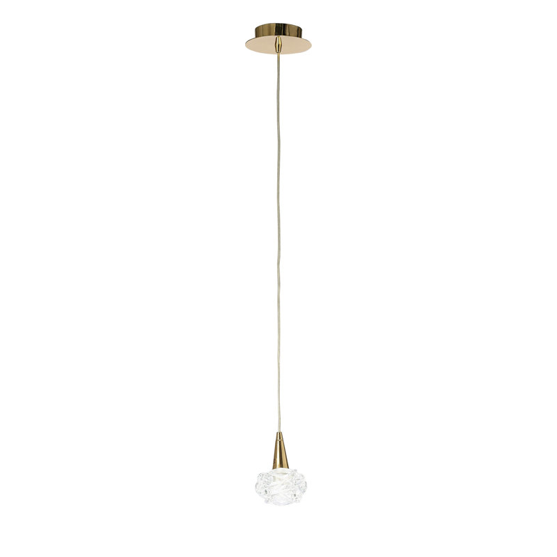 Waithman 1 - Light Unique/Statement Pendant, French Gold