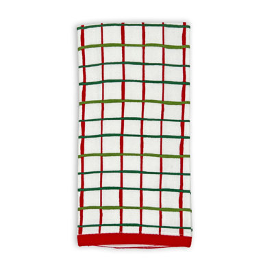 Lenox Bayberry Merry & Bright Kitchen Towels 4 Pack Set