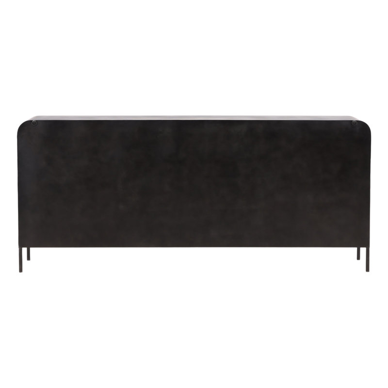 Jarin 79" Wide Sideboard, Black