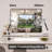 Lucha Matte Black Framed Wall Mounted Bathroom Vanity Mirror with Tempered Glass-808870297-848255500
