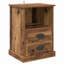43cm W Manufactured Wood Bedside Table-345865457