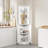 67" Tall Corner Cabinet with Adjustable Shelves