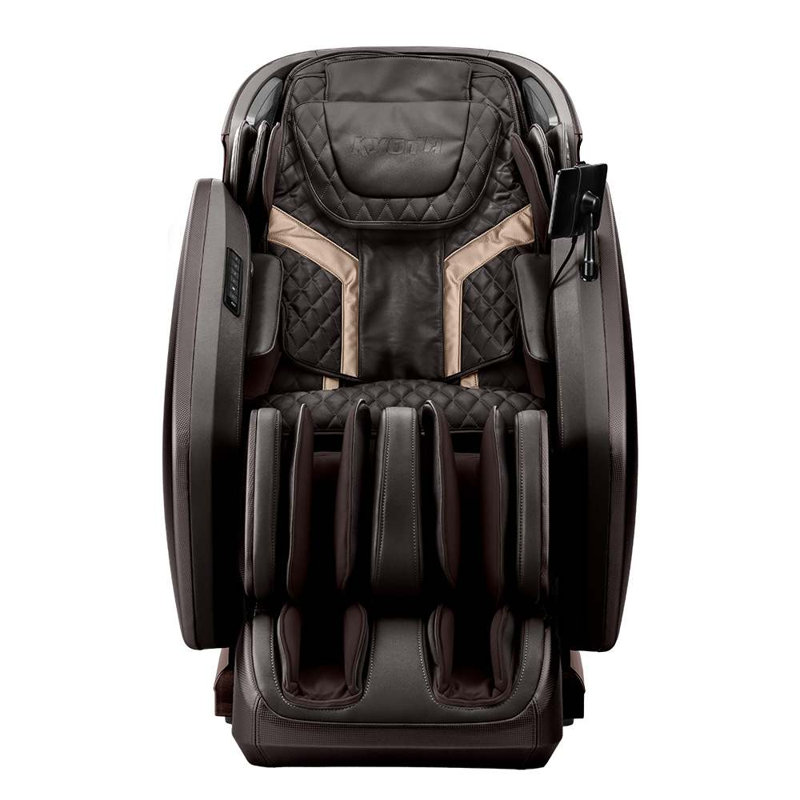 Fauteuil de massage Kyota Hatsumei M900 4D AI (brun foncé)