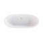 Baignoire de trempage autoportante en fibre de verre 67 po x 28 po Labrusca-1499274114
