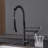 Commercial Stainless Steel Kitchen Faucet With Pull Down Sprayer,  Single Handle Single Lever Kitchen Sink Faucet-121209987
