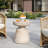 Jacqueline Lightweight Concrete MGO Side Table-392043305