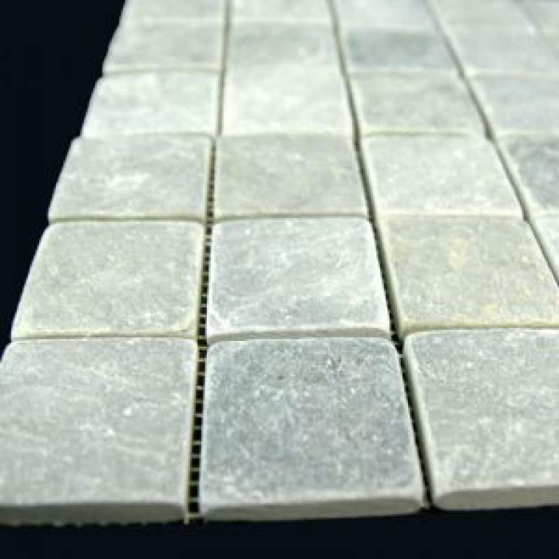 Carrelage mural en mosaïque vert ardoise 2 "x 2" Amasa