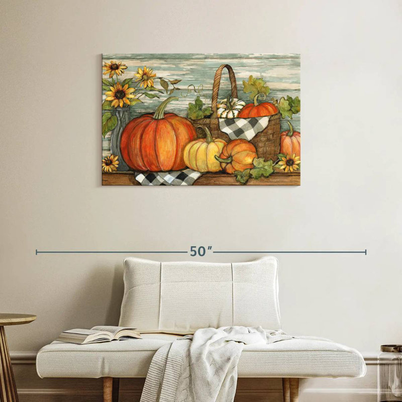Yarlin Fall Harvest, 24" H x 36" W