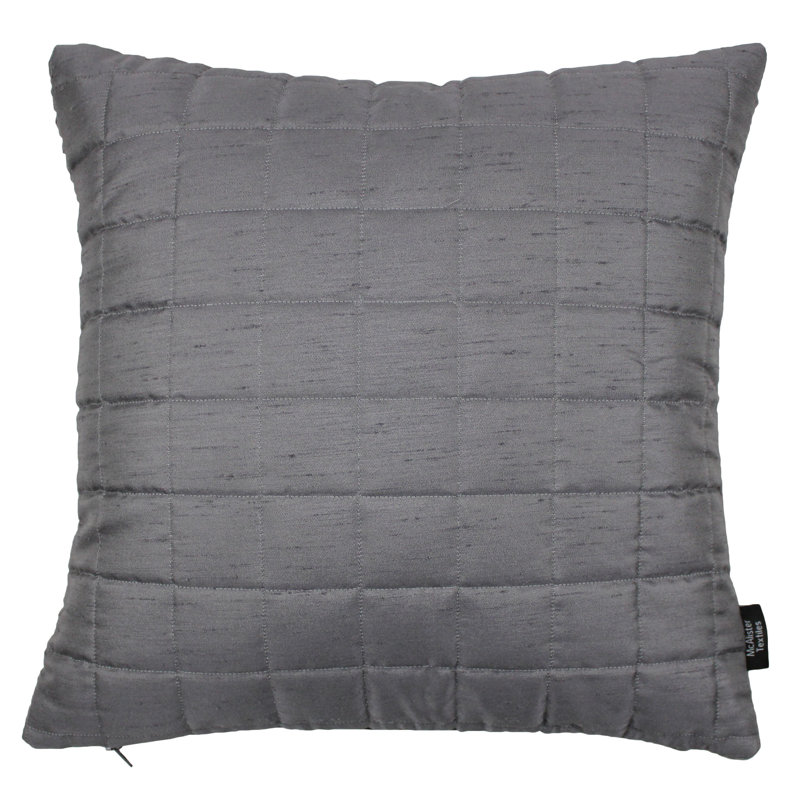 Bloxom Square Cushion Cover, Charcoal Grey, 60 x 60cm