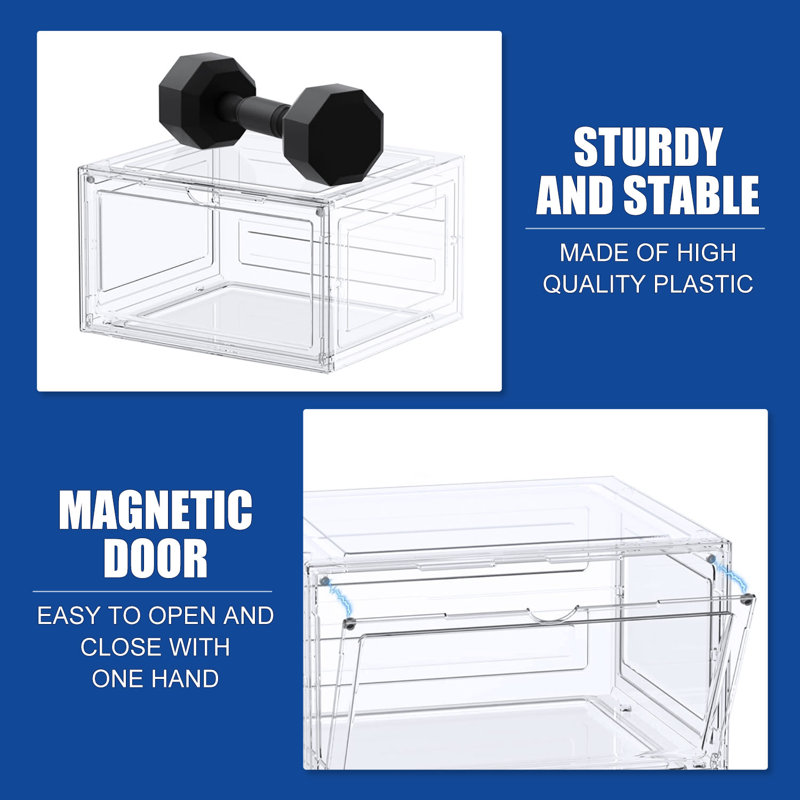  Boîte de rangement pour chaussures 6PCS