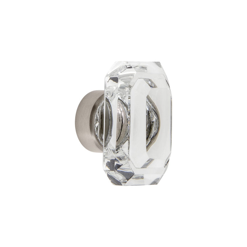 Baguette Cabinet Knob, Satin Nickel