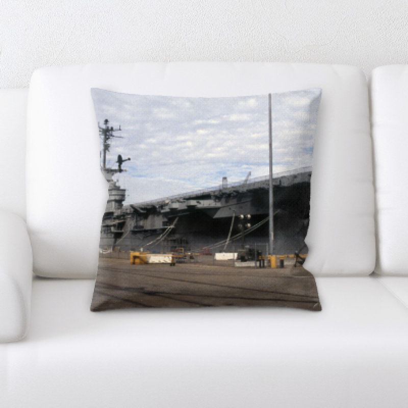 Microsuede Throw Pillow