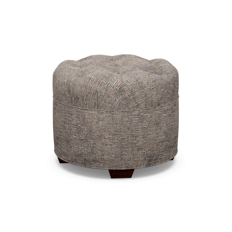 Round Ottoman, Walnut, 8786-87