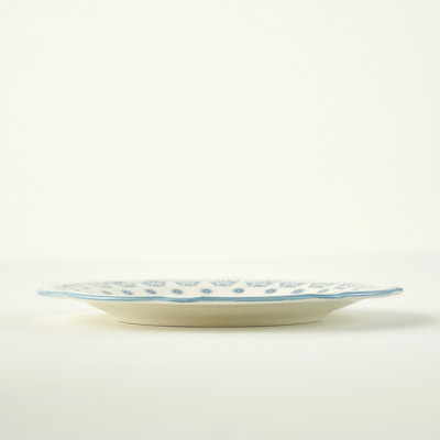 Assiette plate en grès de Mabel