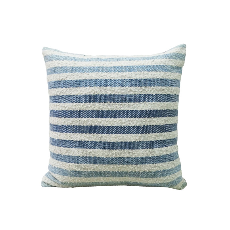 Vibhsa Striped Cotton Throw Pillow