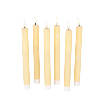 Bougies sans flamme pour l'intérieur et l'extérieur avec télécommande Wax