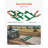 Drag Harrow Heavy Duty Tow Behind Drag Harrow Driveway Grader Rake-116369273