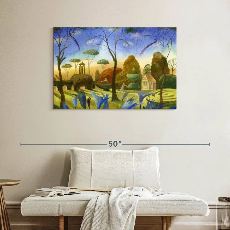 Senne The Magic Garden, 26" H x 39" W