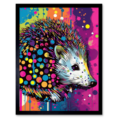 Alema Hedgehog - Single Picture Frame Print