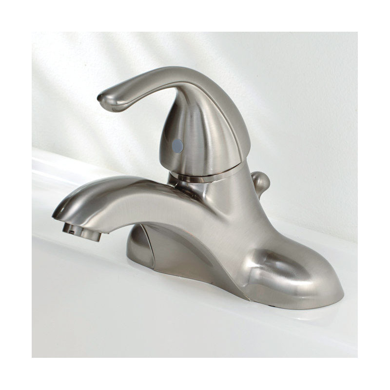 Robinet de salle de bain central à
