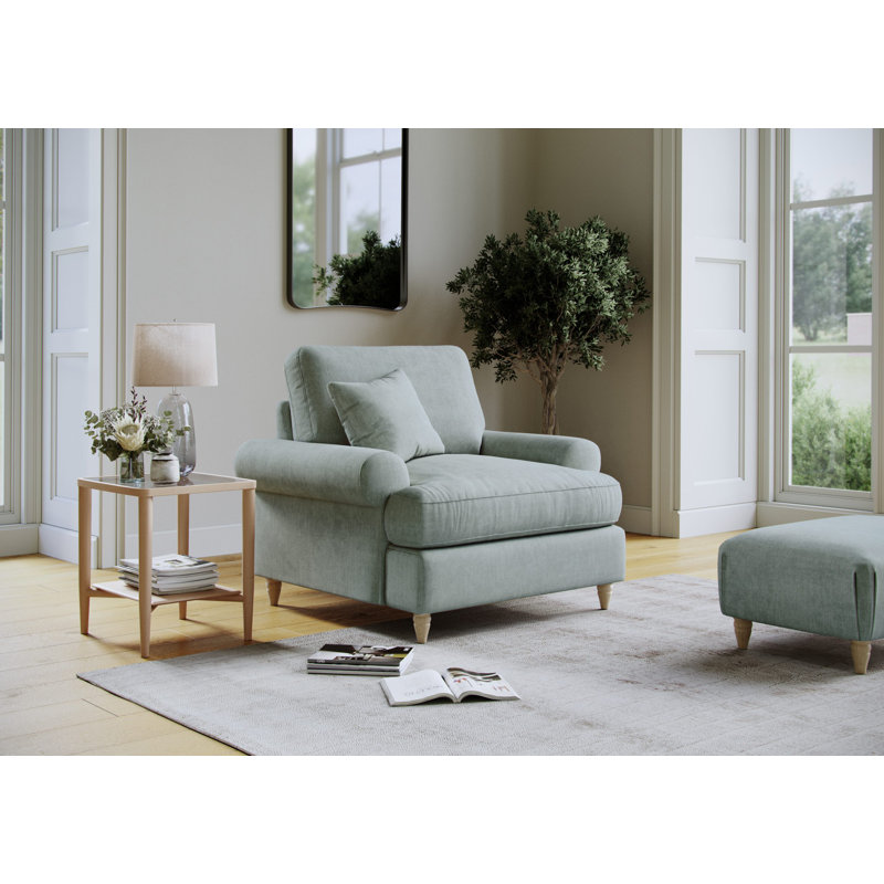 Eluster Armchair, Aqua