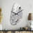 Cassimere - Fall Shape Unique Abstract Wall Clock-1048531761