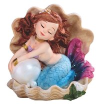 Ebros Whimsical Nautical Sea Sleeping Mergirls Mermaid Babies Small  Dollhouse Miniature Figurines Set of 3 DIY Mermaids Fantasy Collection Home  Decor