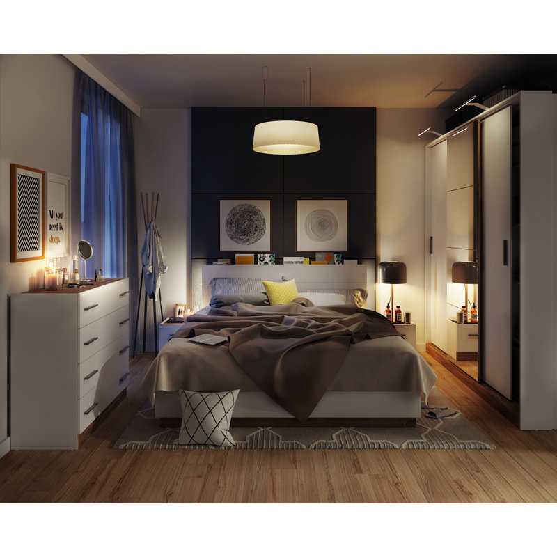 Beklabito Ottoman Storage Bed, European Double (140 x 200 cm)