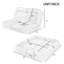 Canapé-lit convertible double escamotable-6923281