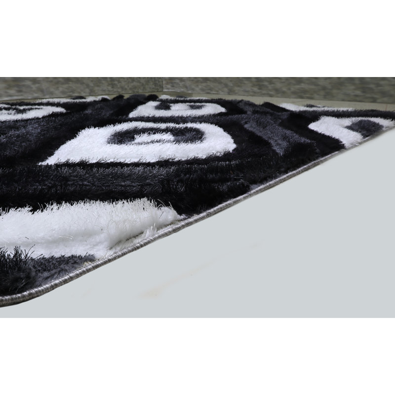 Demeitric Abstract Indoor Rug, Runner 2' x 7'